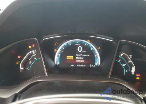 2018 Honda Civic Touring z USA, uszkodzony, nr VIN 2HGFC3B95JH354223